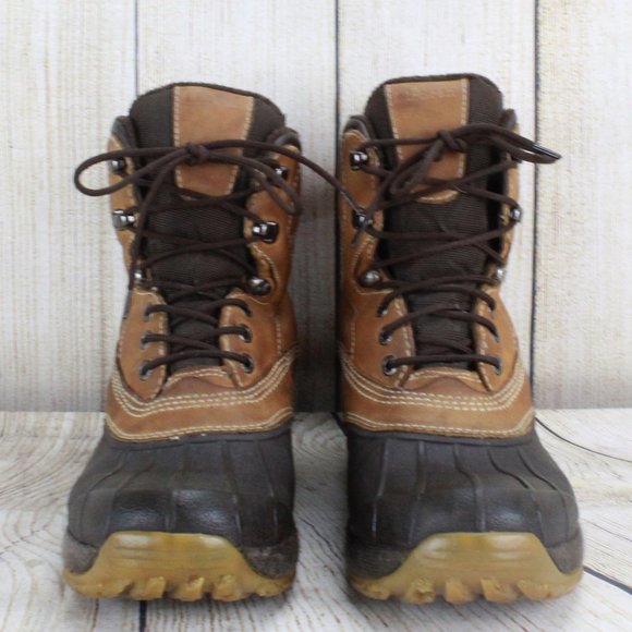 LL BEAN Lace-up Storm Chaser Boots Size 8 - Picture 4 of 9